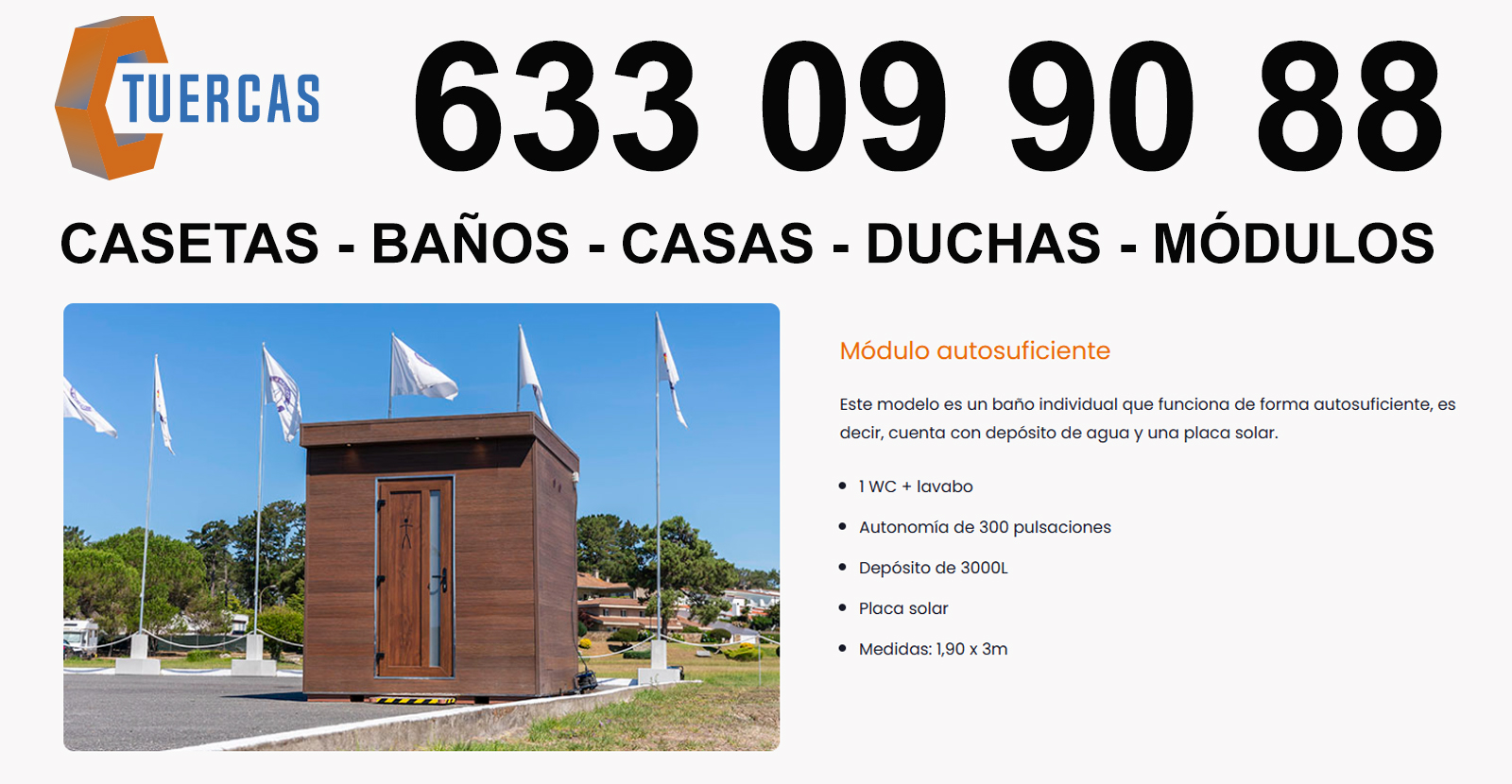 Casetas modulares en La Vecilla  